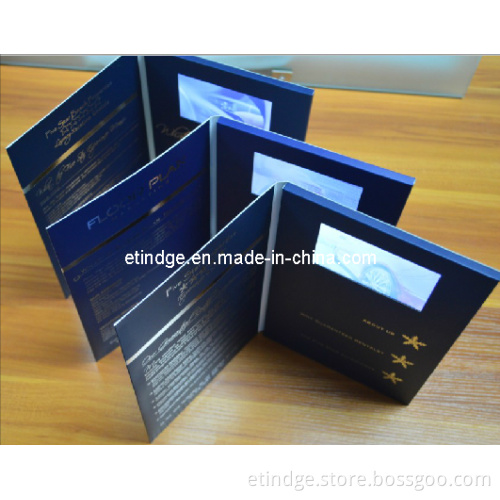 4.3" 128MB, LCD Video Greeting Card